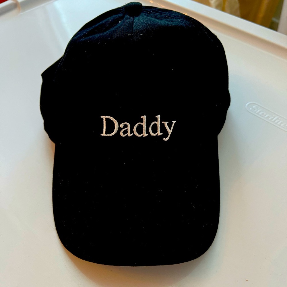 Urban Outfitters Black 'Daddy' Cap